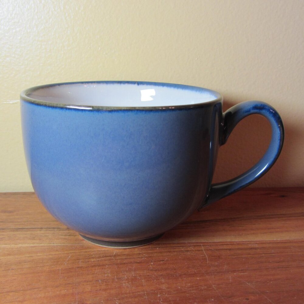 *BOGO mugs* 22 oz sango grand mug Novelle Dusk Blue soup (W4605)